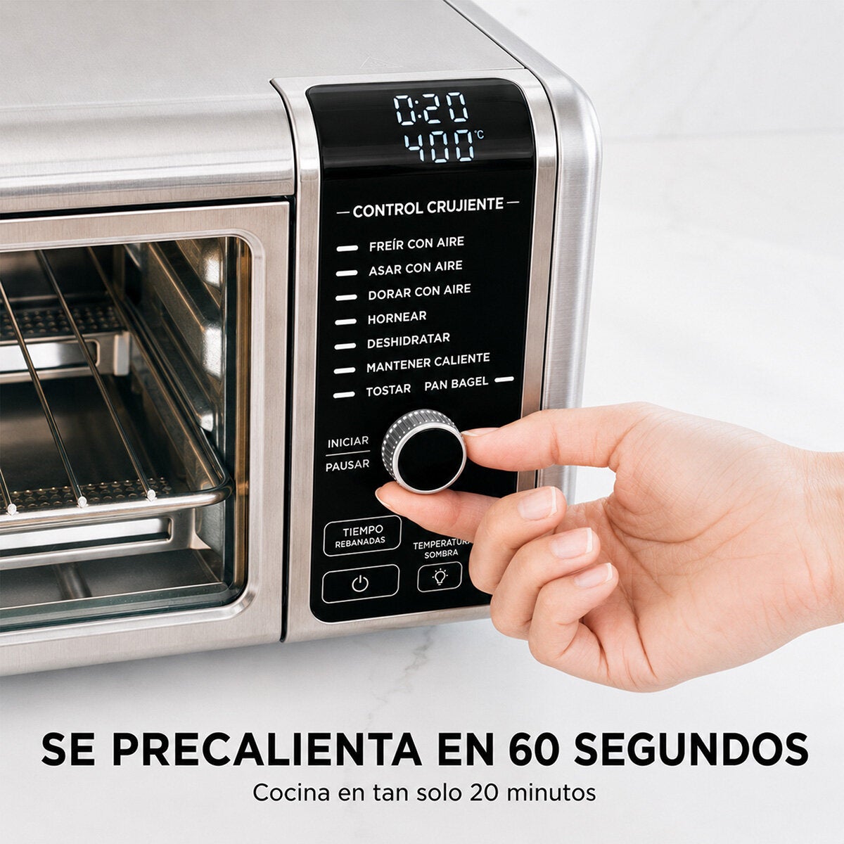 Ninja, Horno de Aire Flip-Away 8 en 1
