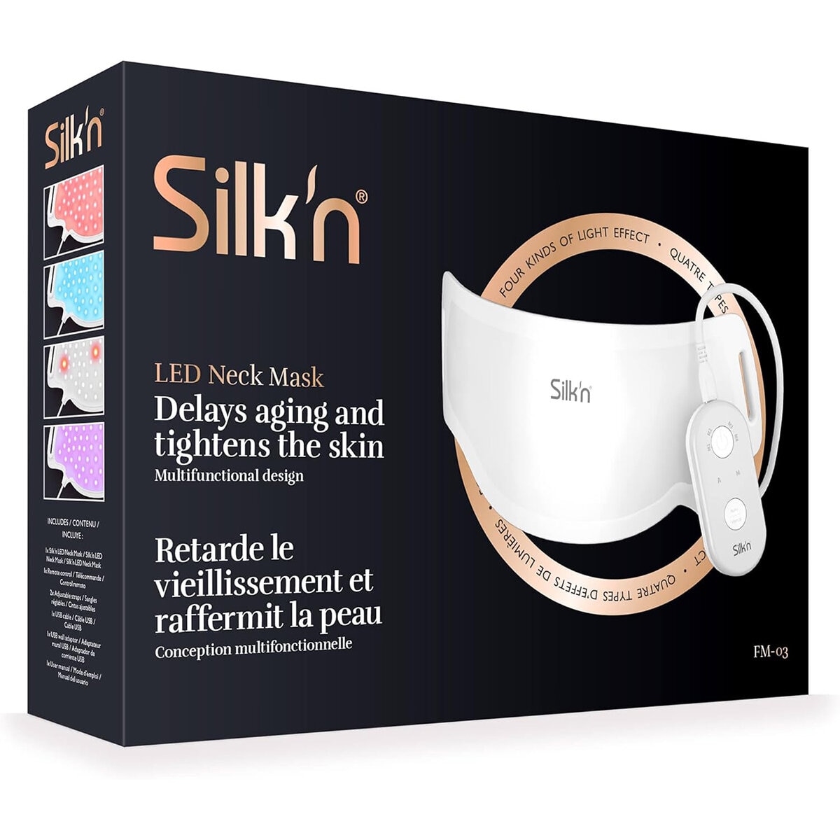 Silk'n, Máscara de Luz Led para el Cuello