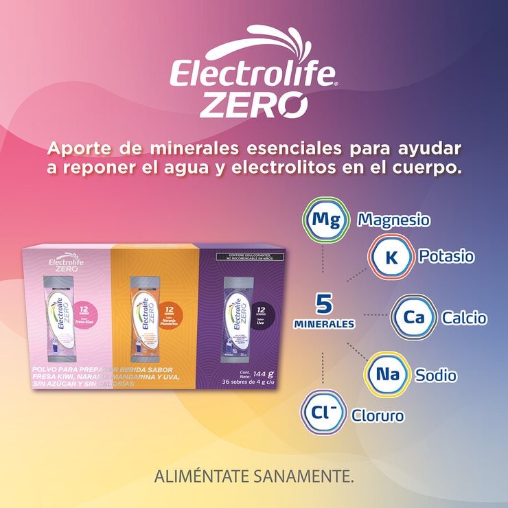 Electrolife Zero 36 Sobres de 4g c/u