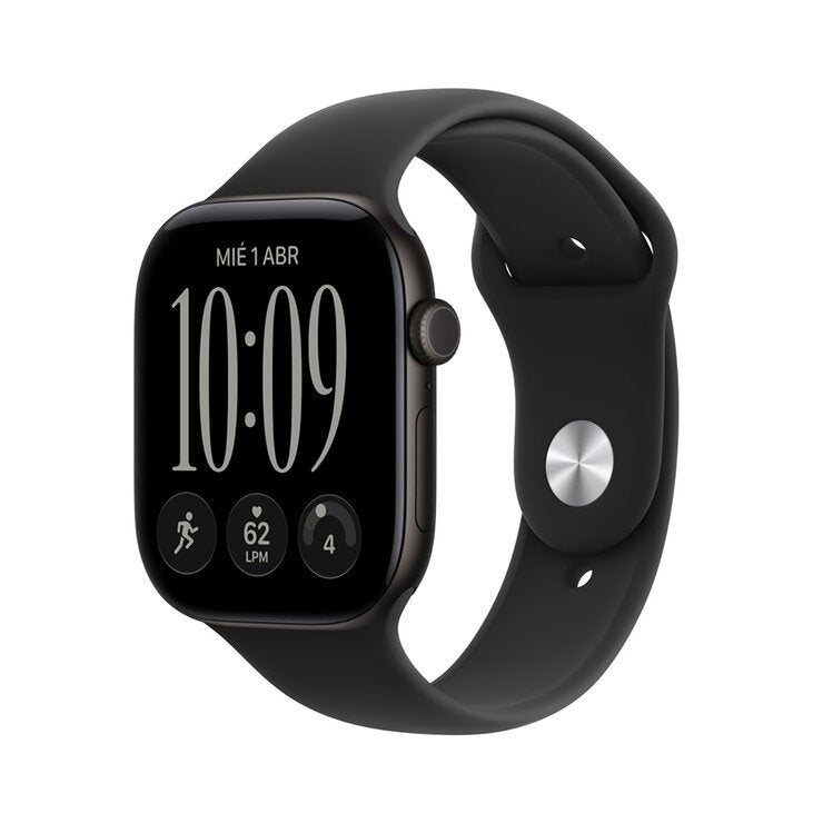 Apple Watch Series 12 (GPS + Celular) 46mm Aluminio Negro + Correa Deportiva Negra - Talla M/L Apple Watch Series 12 (GPS + Celular) 46mm Aluminio Negro + Correa Deportiva Negra - Talla M/L