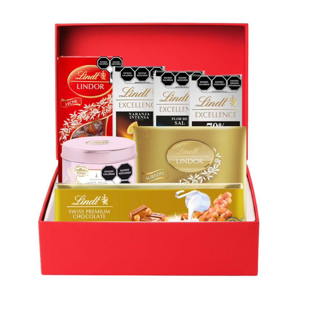 Canasta de Chocolates Surtidos 8 pzas