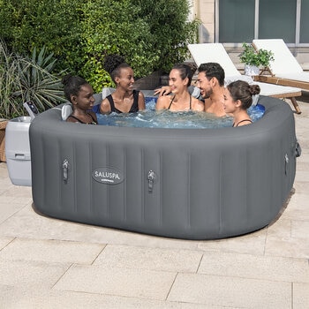 Saluspa Spa Inflable Coronado para 4-6 personas