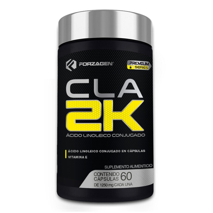 Forzagen Carnitina + CLA 2 Frascos de 60 Cápsulas c/u