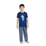 Eddie Bauer Conjunto Casual de Pijama de 4 Piezas para Niña o Niño Azul