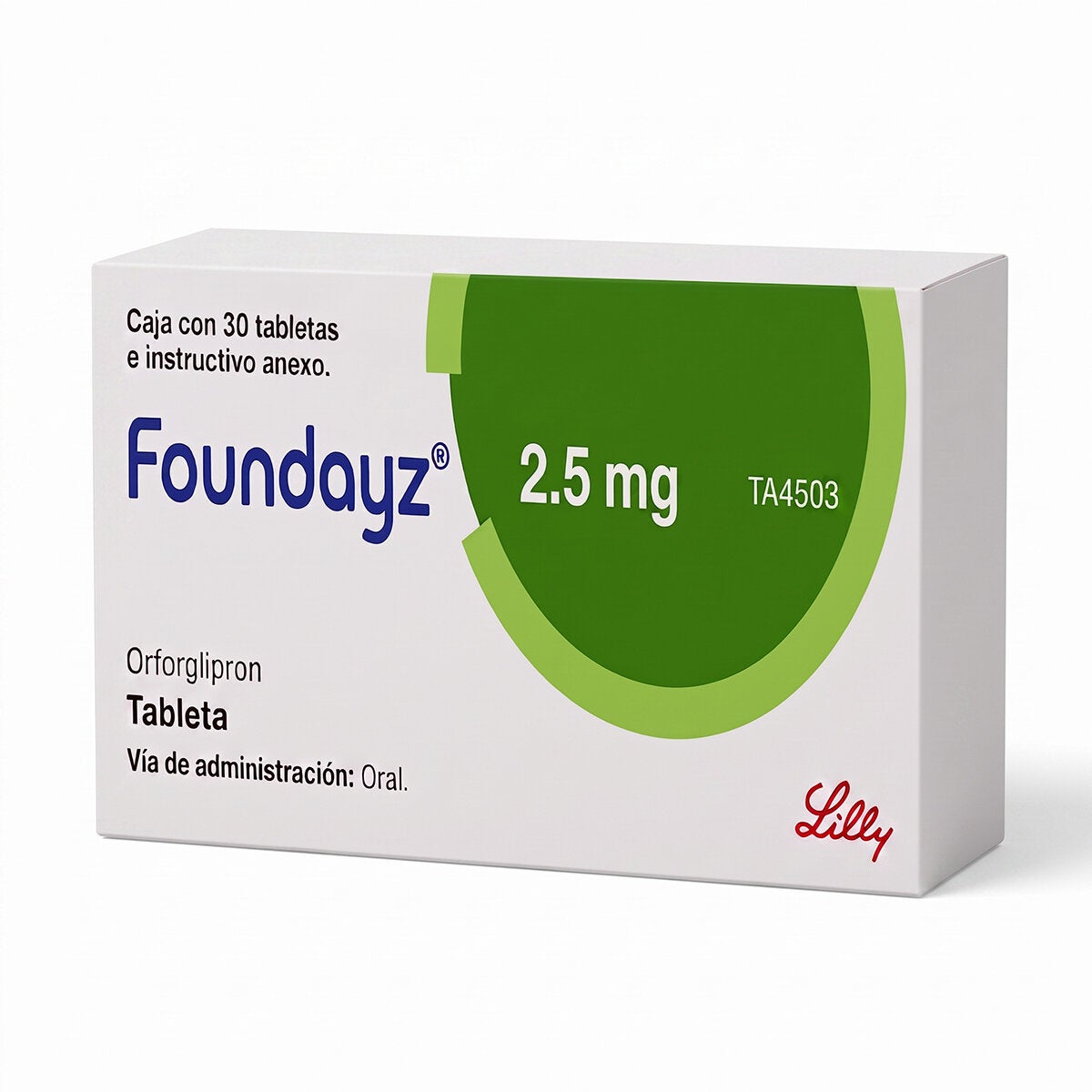 Foundayz 2.5 mg 30 Tabletas Foundayz 2.5 mg 30 Tabletas