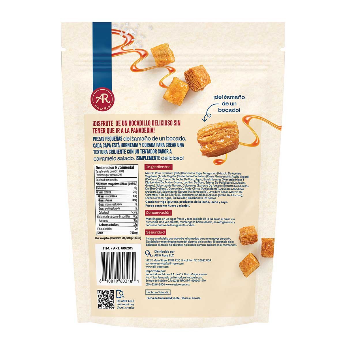 Ali & Rose Bocadillos de Croissant 260 g