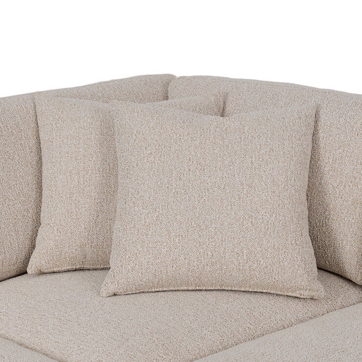 East & Vine Furniture, Andee, Sofá Seccional de Tela con Otomano East & Vine Furniture, Andee, Sofá Seccional de Tela con Otomano