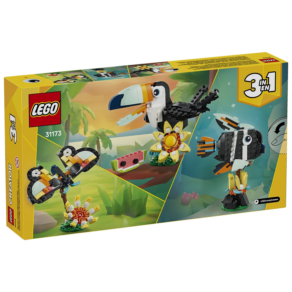 LEGO Creator Fauna Salvaje: Tucán Tropical