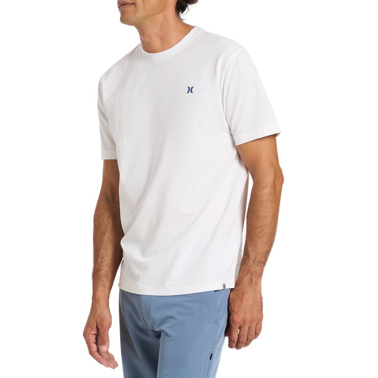 Hurley Playera para Caballero Blanco Grande Hurley Playera para Caballero Blanco Grande