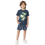 Kids Headquarters Conjunto 4 Piezas para Niños o Niñas Dinosaurio 5 Años