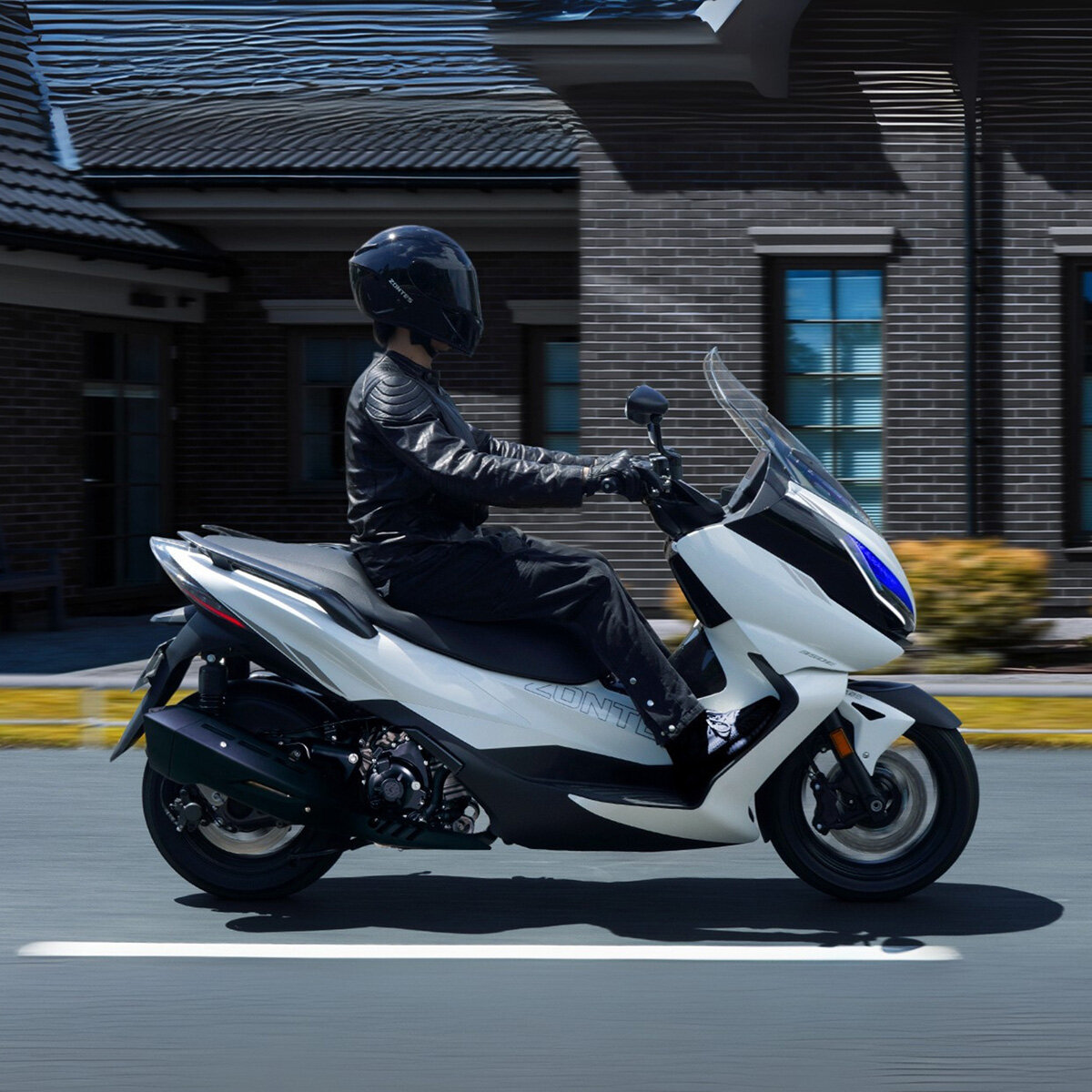 Zontes Motocicleta E350 300cc Blanco