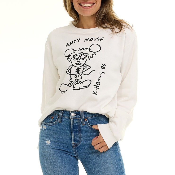 Keith Haring Sudadera para Dama Varias Tallas y Colores Keith Haring Sudadera para Dama Varias Tallas y Colores