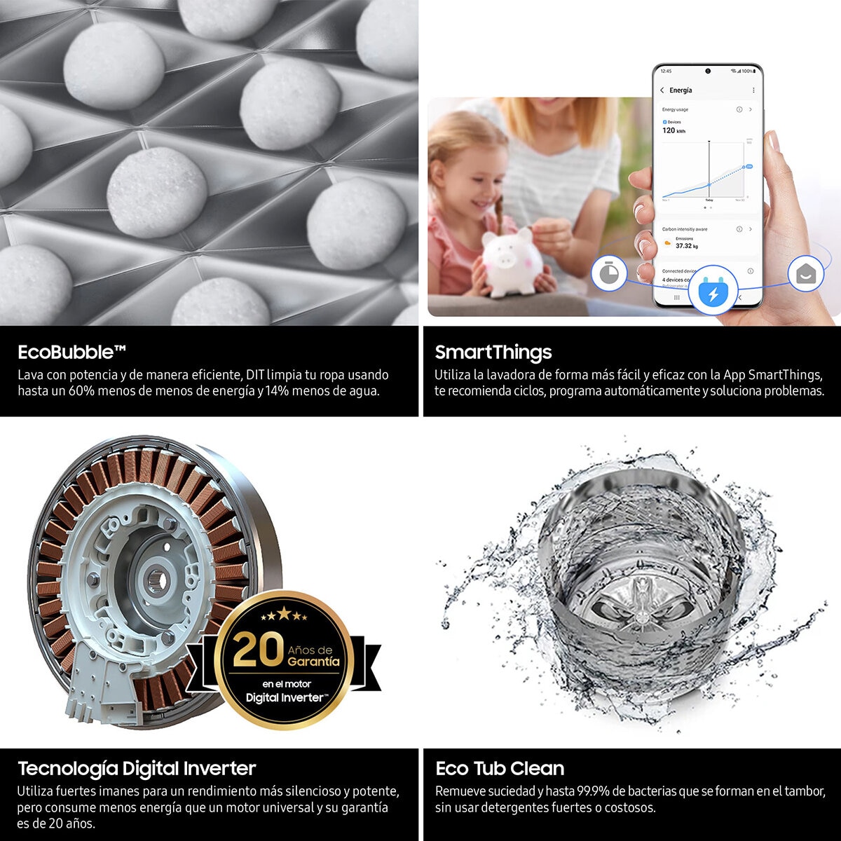 Samsung Lavadora 25kg