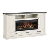 Tresanti, Consola de TV con Chimenea Eléctrica Tresanti, Consola de TV con Chimenea Eléctrica