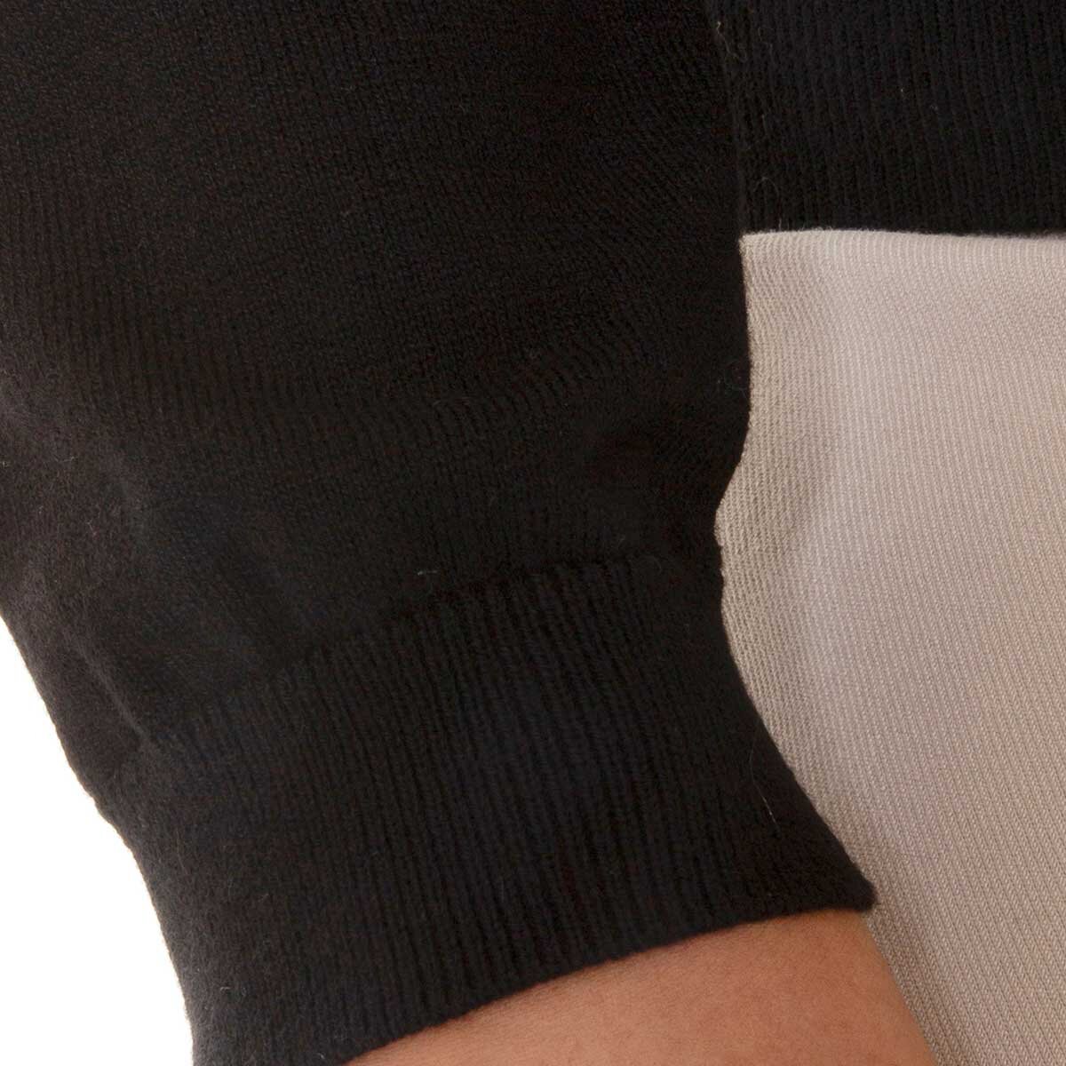 Mario Serrani Italy Suéter para Dama Negro Extra Grande