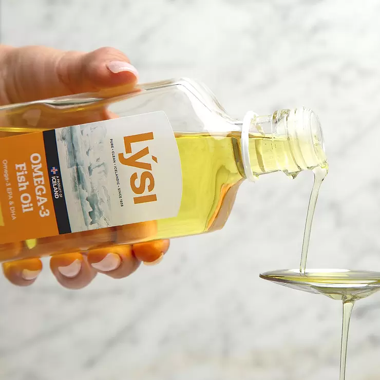 LYSI Aceite de Pescado Omega 3 Sabor Limón