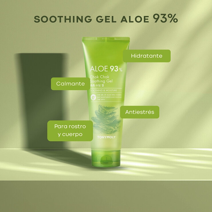 Tony Moly Aloe Pack Chok Chok 3 pzas
