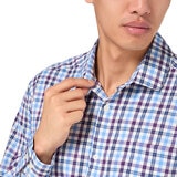 Kirkland Signature Camisa para Caballero Morado Manga 17-17.5 Cuello 34/34