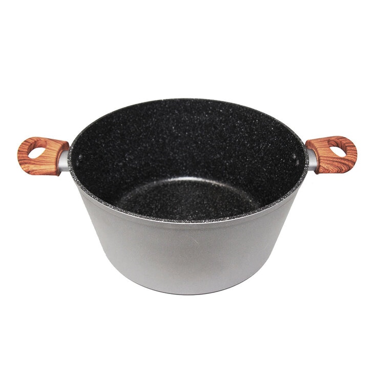 Westinghouse Olla de Mármol Gris con Tapa de 28 cm