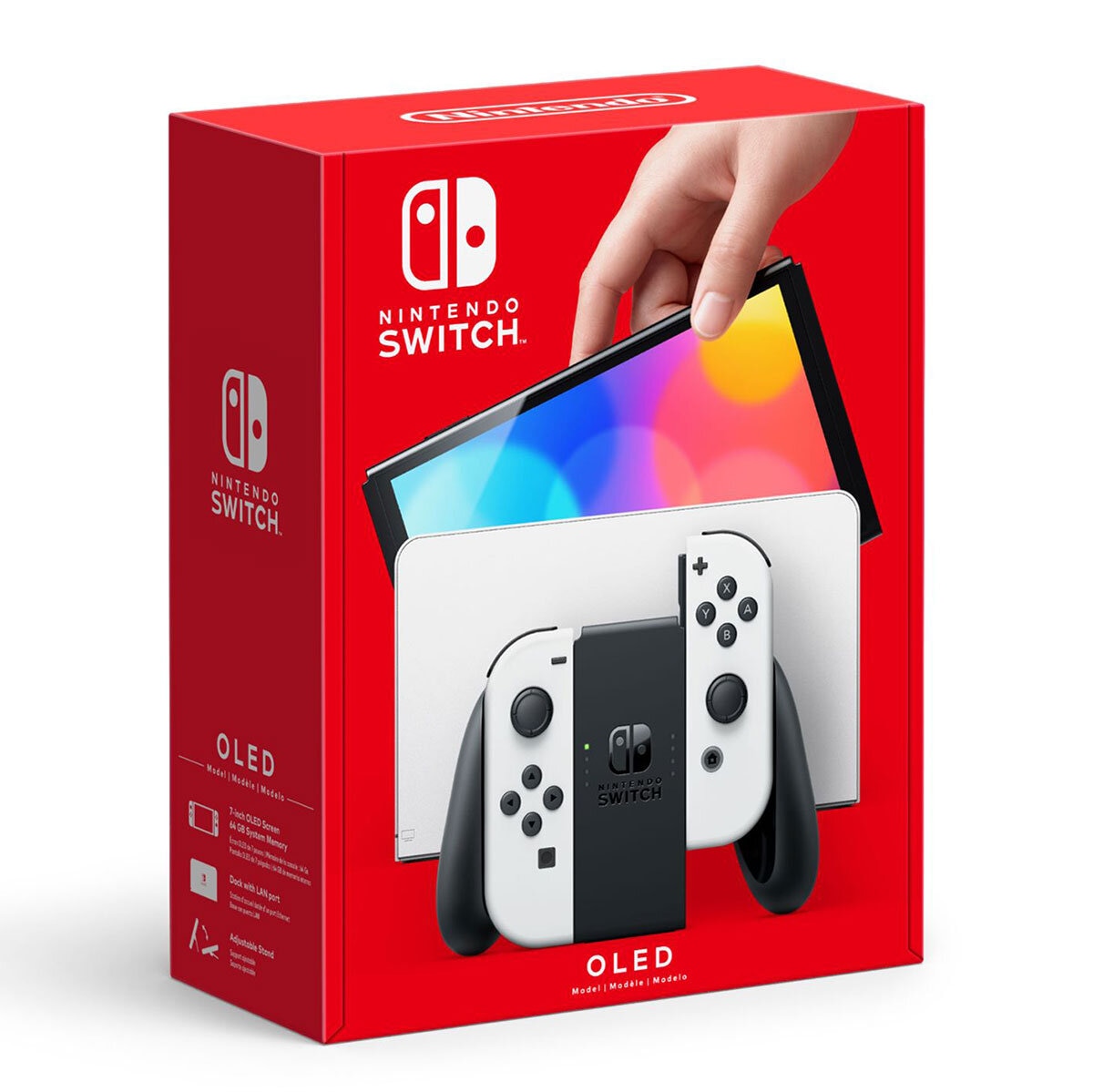 Nintendo Switch™ Modelo OLED w/ White Joy-Con