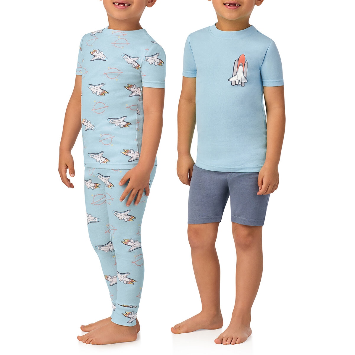 Kirkland Signature Pijama para Niños y Niñas 4 piezas Transbordador 3 Años