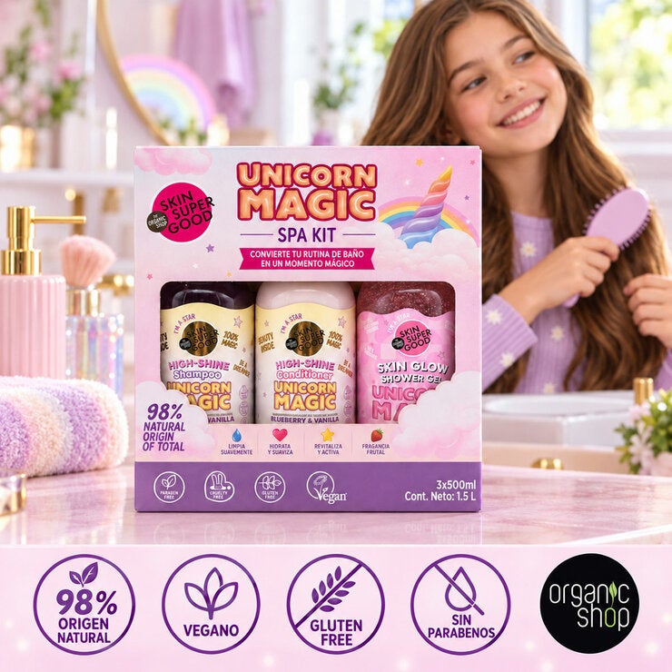 Unicorn Magic Spa Kit de Ducha 3 de 500 ml Unicorn Magic Spa Kit de Ducha 3 de 500 ml