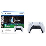 Play Station 5: DualSense Control Inalámbrico - Blanco + EA SPORTS FC 24