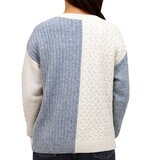 Leo & Nicole Suéter para Dama Azul Extra Chica