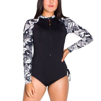 Skysoul Body Bikini con Cierre Color Negro para Dama, Varias Tallas