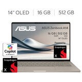 ASUS Zenbook A14 Laptop 14" OLED Snapdragon X X1 25 100 16GB 512GB SSD