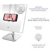 Conair, Espejo de Halo Cuadrado Con Luz LED BE04SM