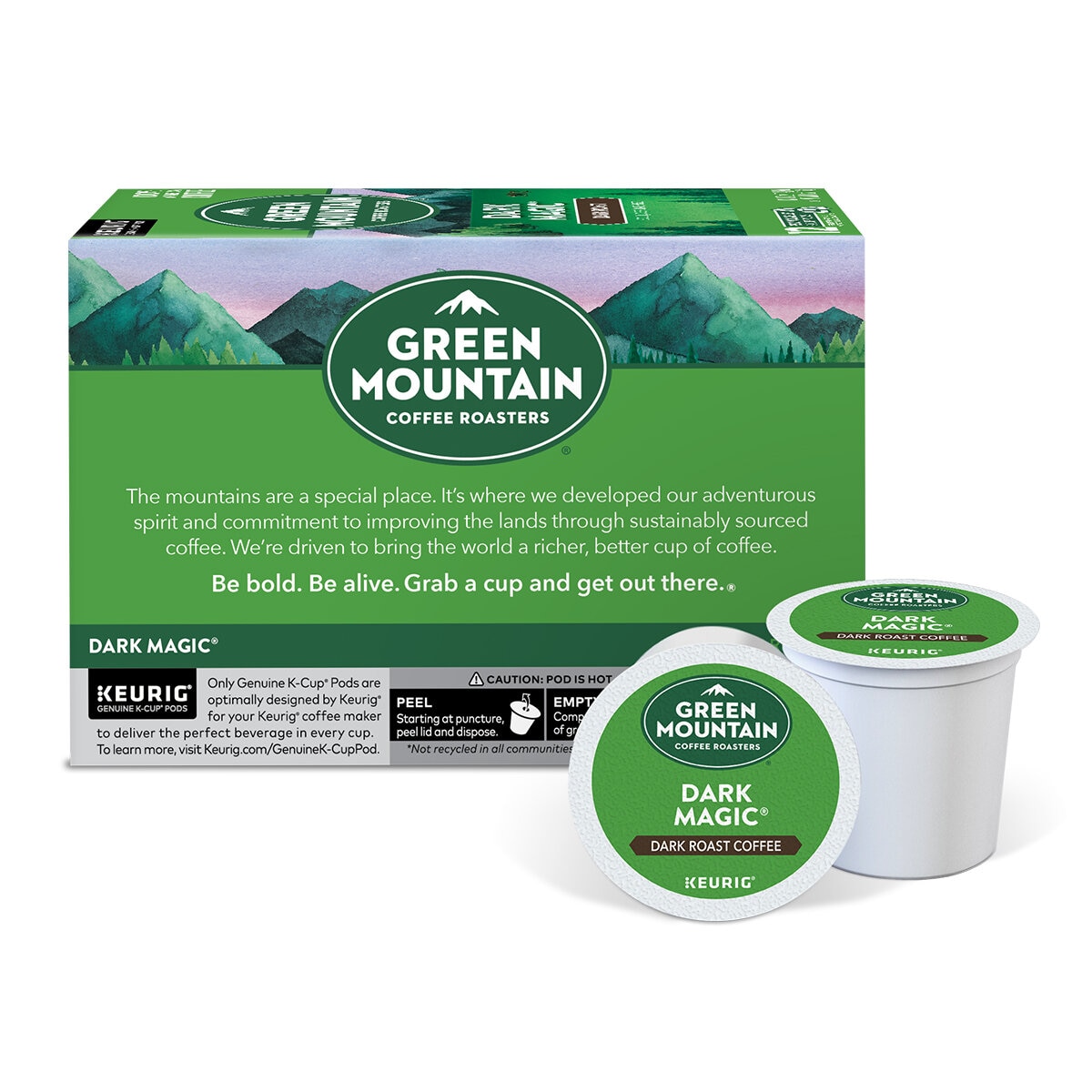 Keurig, Green Mountain Coffee Roasters Dark Magic, 72 cápsulas K-Cup