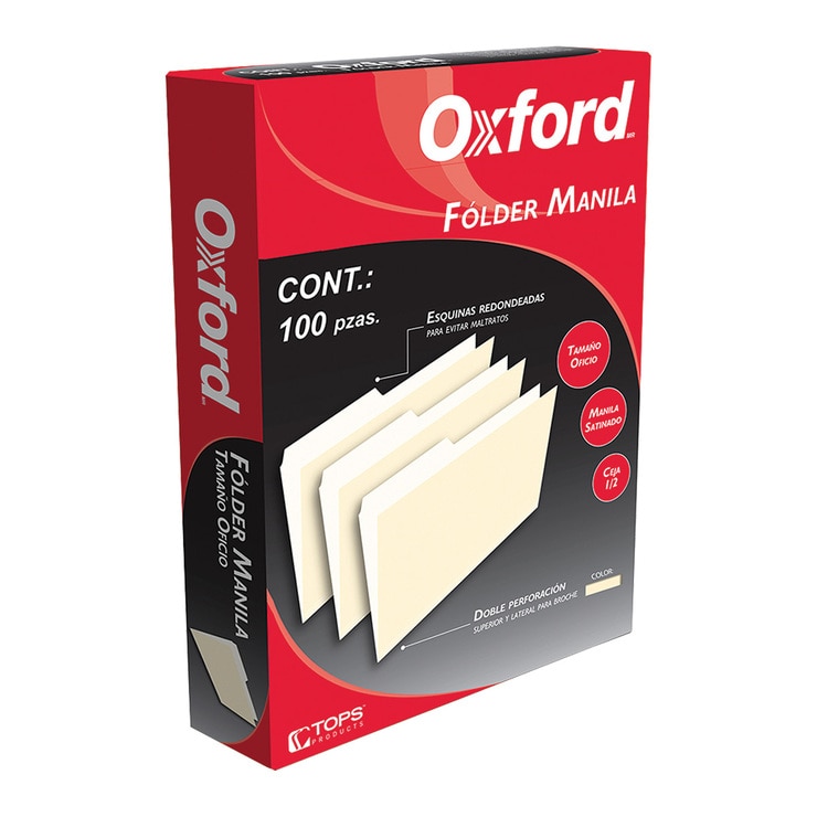 Oxford folder manila tamaño oficio Costco México