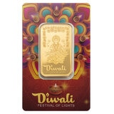 Lingote de Oro, 1 oz PAMP, Diwali, Festival de las Luces