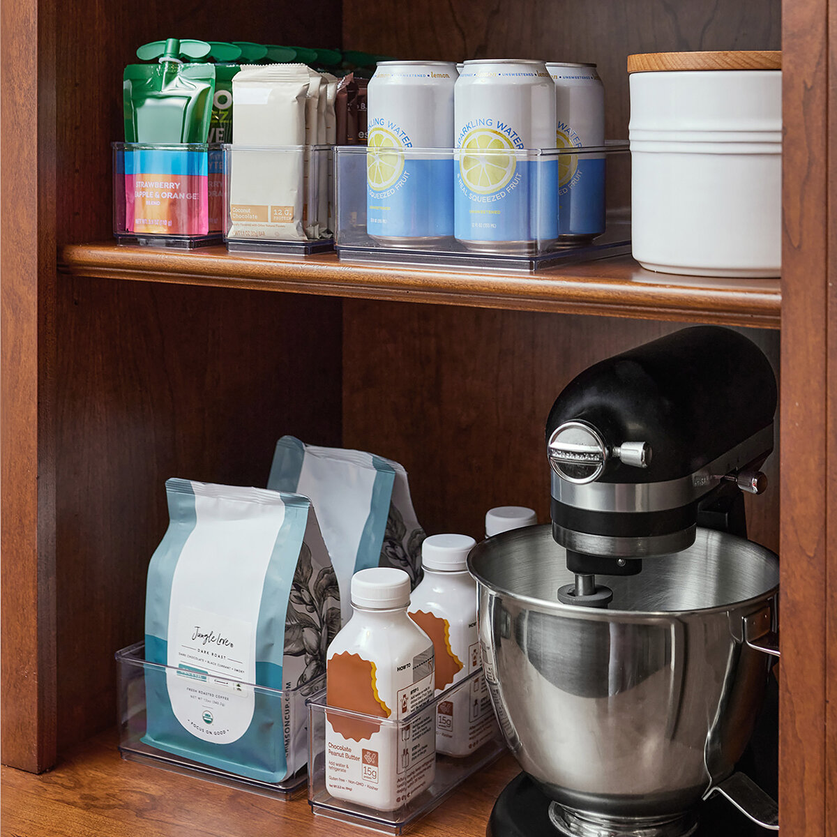 Clearly Set de Organizadores de Plástico, 6 Piezas Clearly Set de Organizadores de Plástico, 6 Piezas