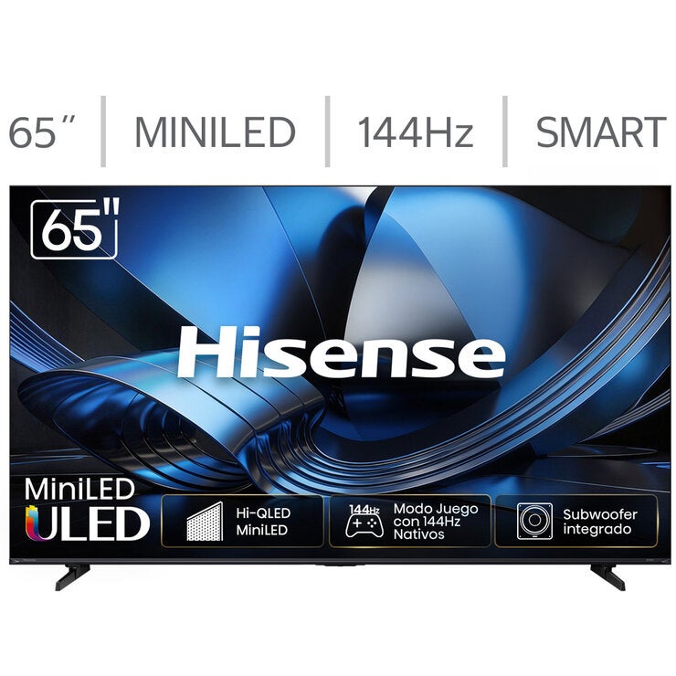 Hisense Pantalla 65" Miniled 4K Smart TV