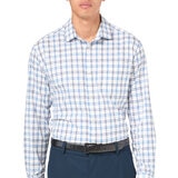 Kirkland Signature Camisa para Caballero Azul Manga 15-15.5 Cuello 34/34