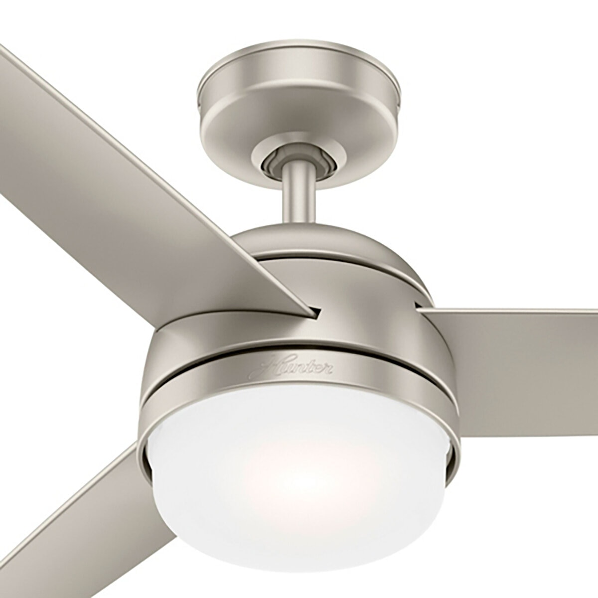 Hunter, Ventilador Midtown Matte Nickel 48"