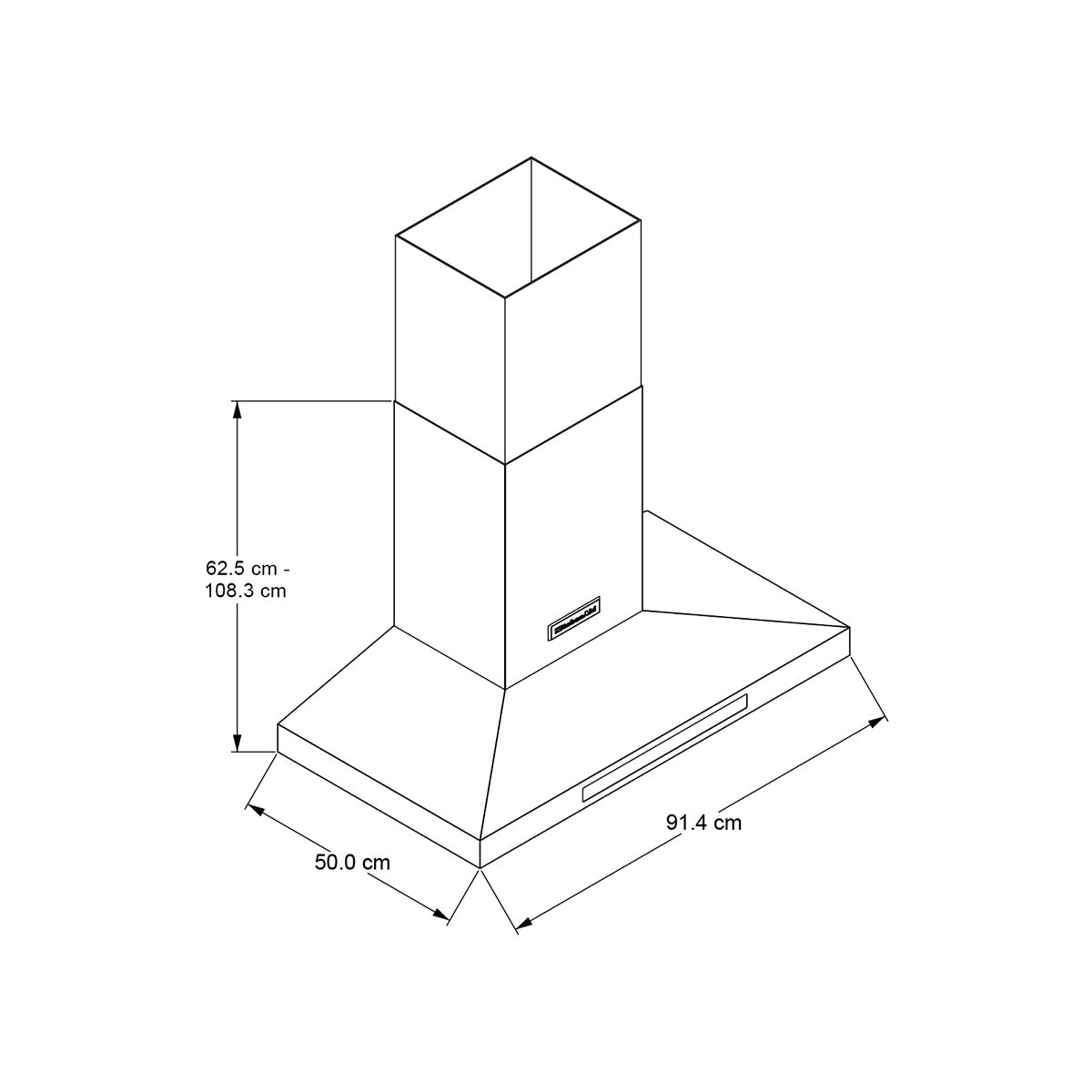 KitchenAid Campana de pared de 30"