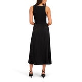 DKNY Vestido para Dama Negro Mediana