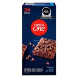 Fiber One Barras Suave Estilo Brownie con Chispas de Chocolate 24 pzas de 25 g