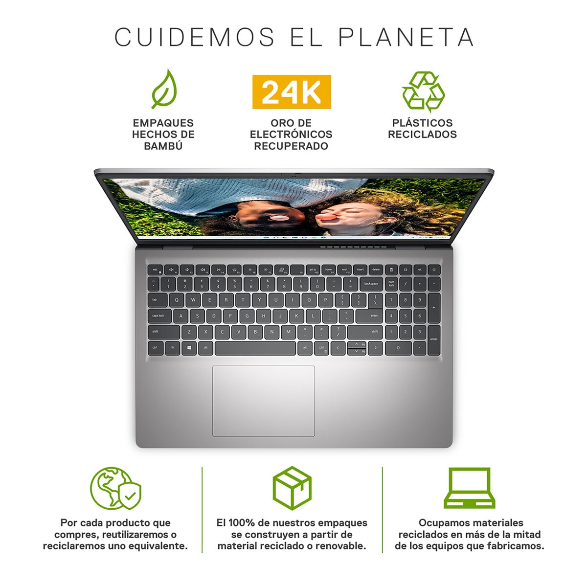 DELL Inspiron 3525 Laptop 15" Full HD AMD Ryzen 7 8GB 512GB SSD