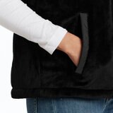 Weatherproof Chaleco reversible para Dama Negro Grande