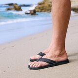 Flojos Sandalia para Caballero Negro MEX 7 / US 9