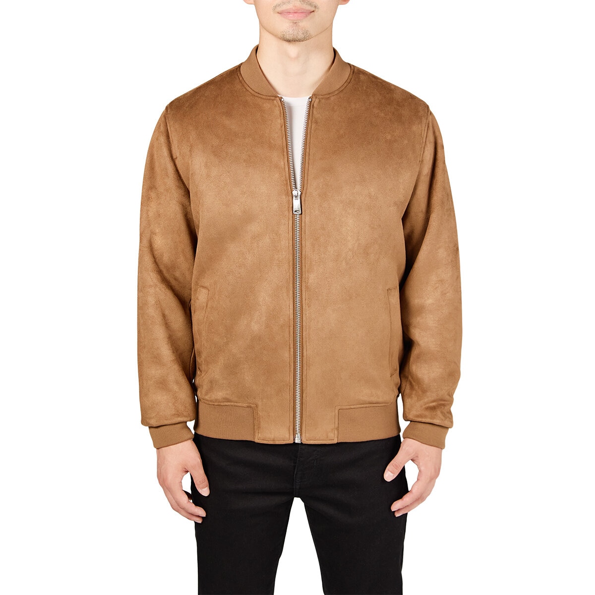 Infinity Linearflex Chamarra para Caballero Café Grande