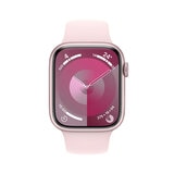 Apple Watch S9 (GPS) Caja de aluminio rosa 45mm con correa deportiva rosa