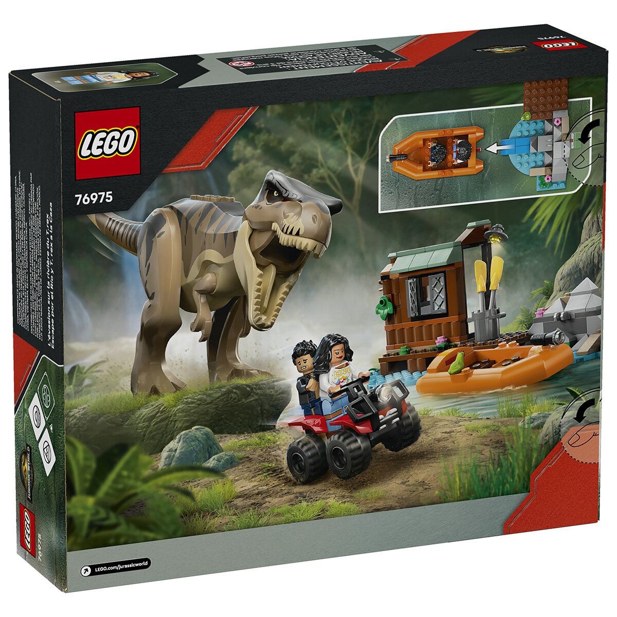 LEGO Jurassic World, Huida por el río