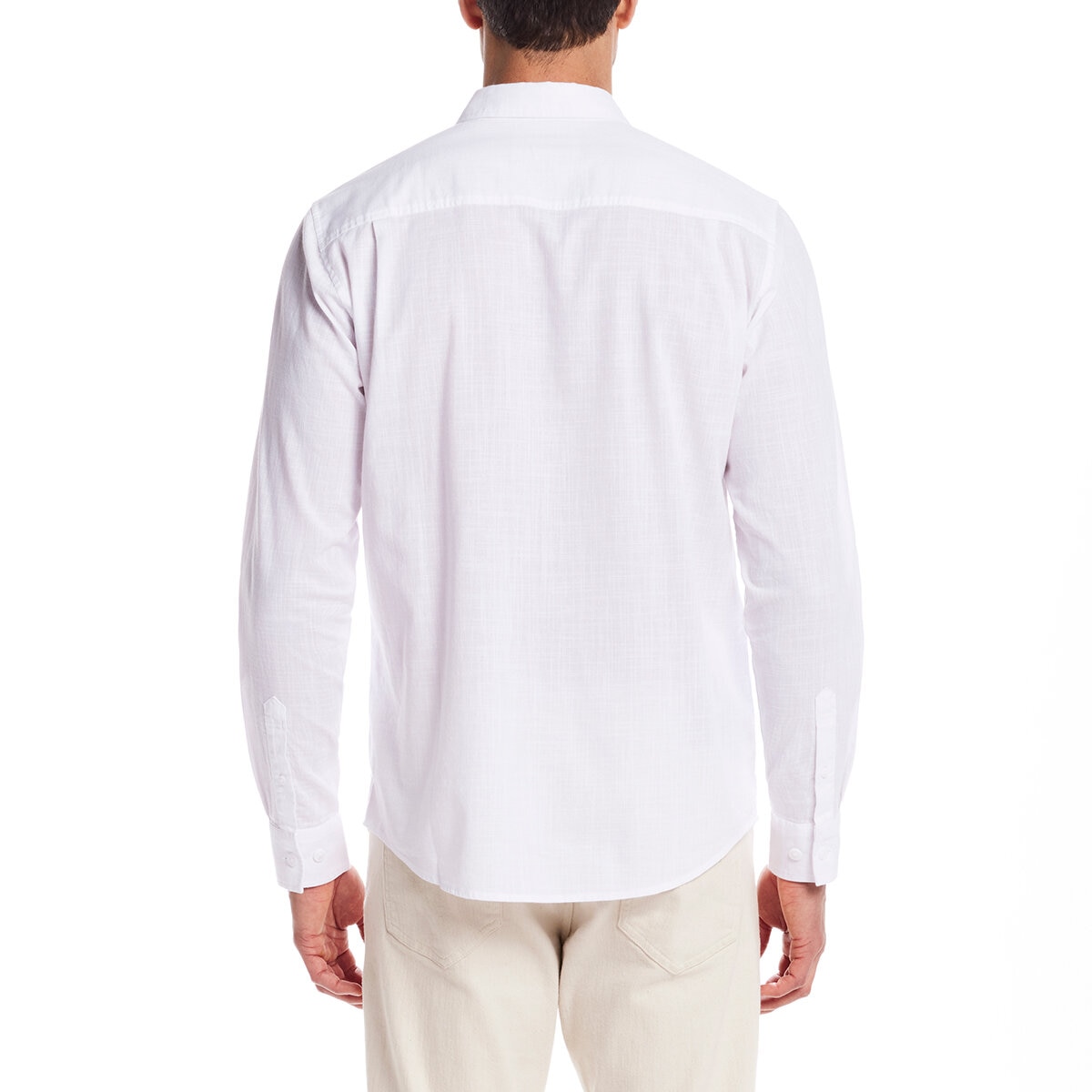 Weatherproof Vintage Camisa para Caballero Blanco Extra Grande