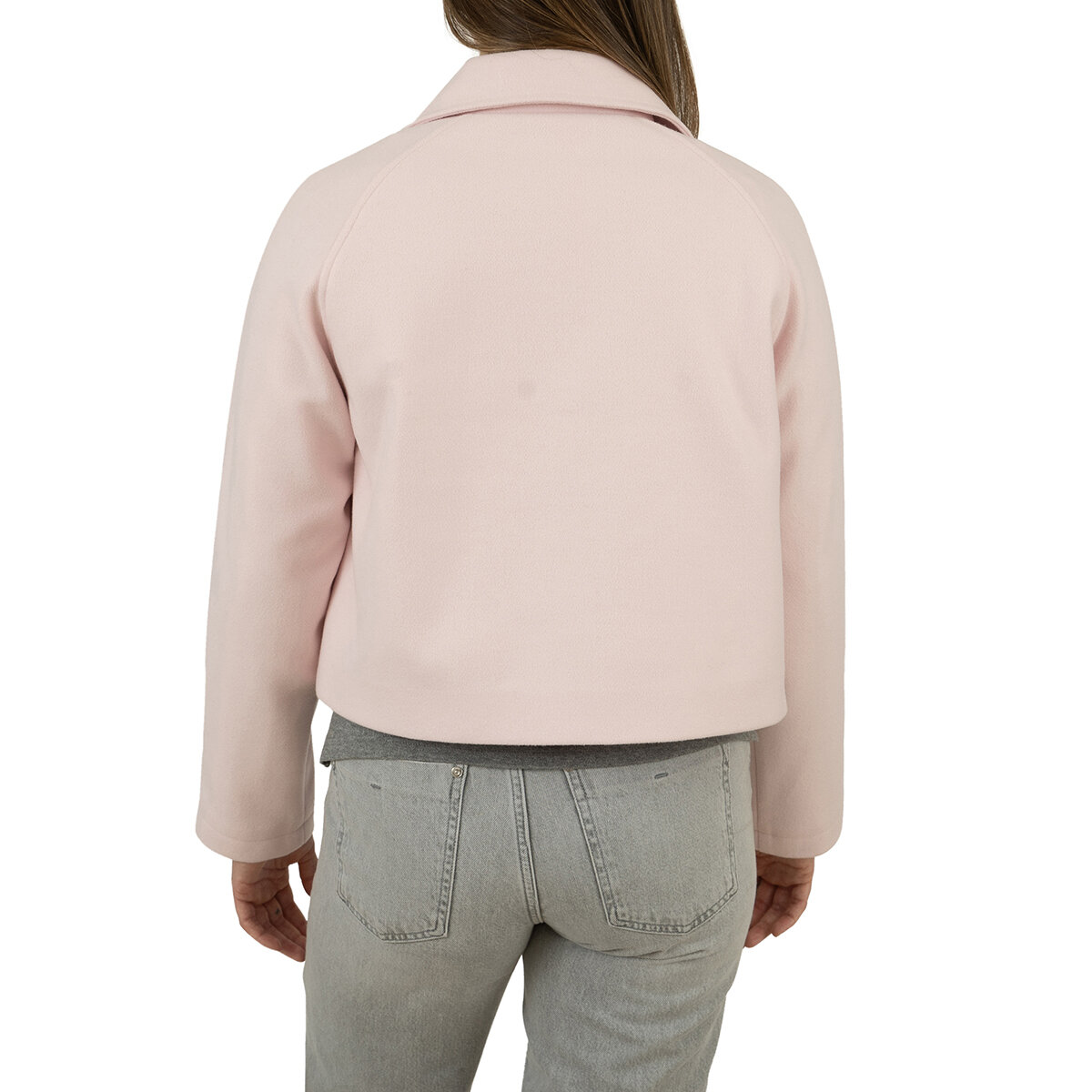 Nine West Abrigo Corto para Dama Rosa Extra Grande