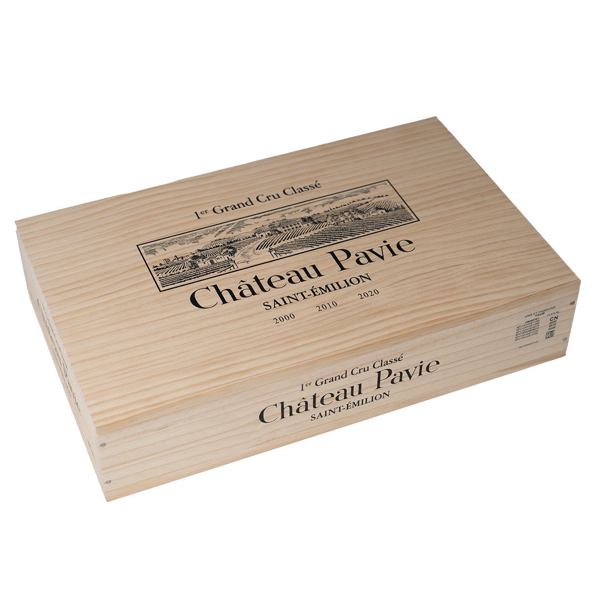 Vino Tinto Chateau Pavie 6/750 ml Gift Case